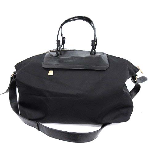 フルラ FURLA ボストンバッグ ナイロン レザー ショルダーバッグ 2WAY 