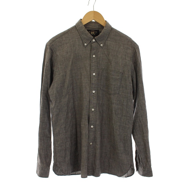 美品 極上 RRL ダブルアールエル ラルフローレン シャンブレーシャツ
