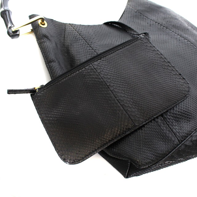 グッチ GUCCI バンブー ワンショルダーバッグ トートバッグ ポーチ付き  