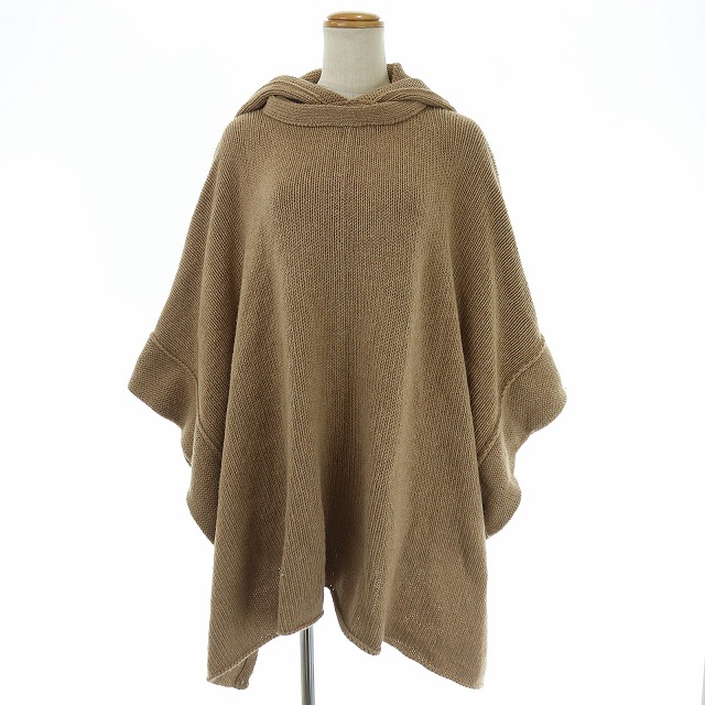 シーバイクロエ SEE BY CHLOE ニット ポンチョ フード 2way サイド  