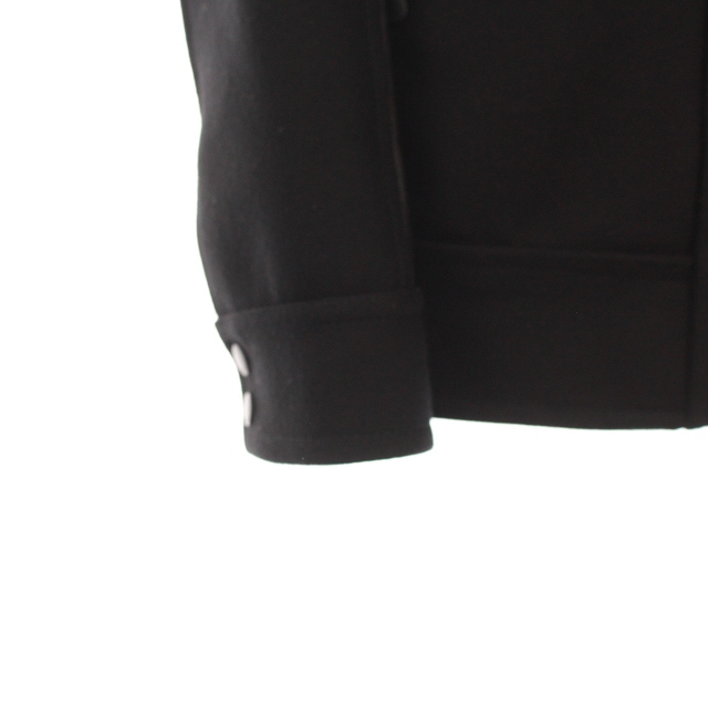 グッチ GUCCI メルトンウール 袖レザー切替 ブルゾン ジャケット  