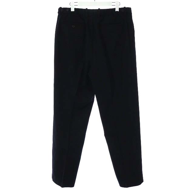 ユニクロ Uniqlo J aw ウールブレンドイージーパンツ テーパードパンツ ロング センタープレス L 黒 ブラック Yo24 メンズ 081 ベクトルパーク