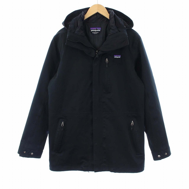 オンラインショップ スリーインワン トレス 3 In 1 Tres Patagonia パタゴニア マウンテンパーカー メンズ Kh 285 ブラック 黒 M ダウンライナー ジャケット ジャケット 上着