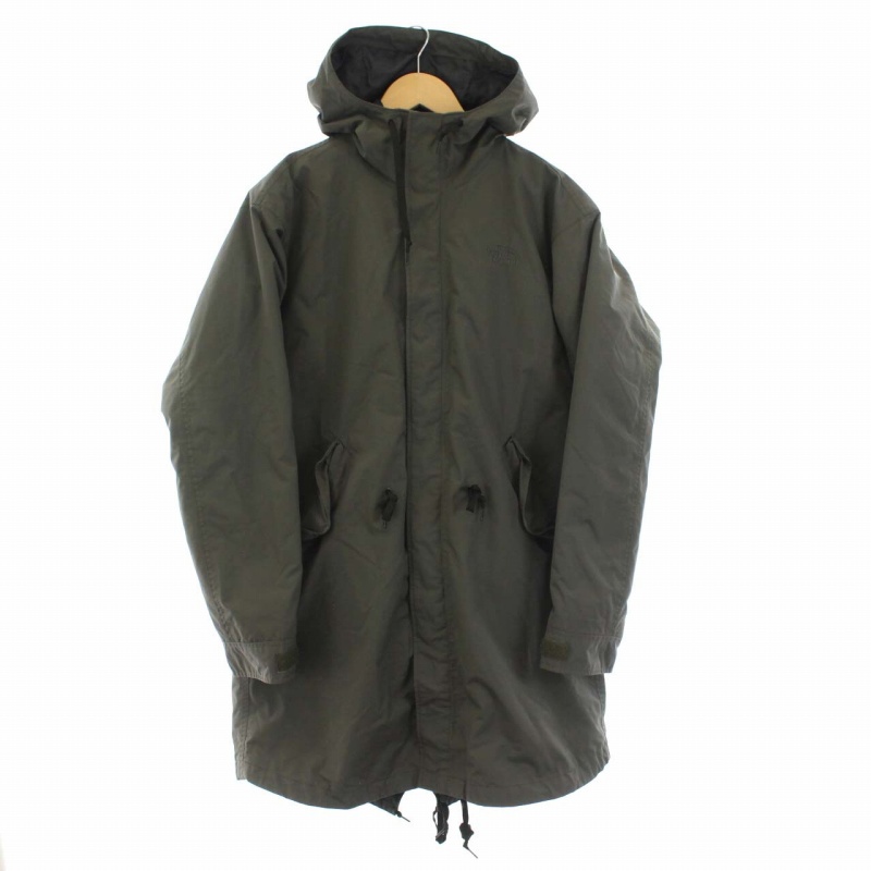 ザノースフェイス The North Face フィッシュテール トリクライメイトコート Fishtail Triclimate Coat ミリタリー コート 比翼 M カーキ Np St メンズ 081 ベクトルパーク