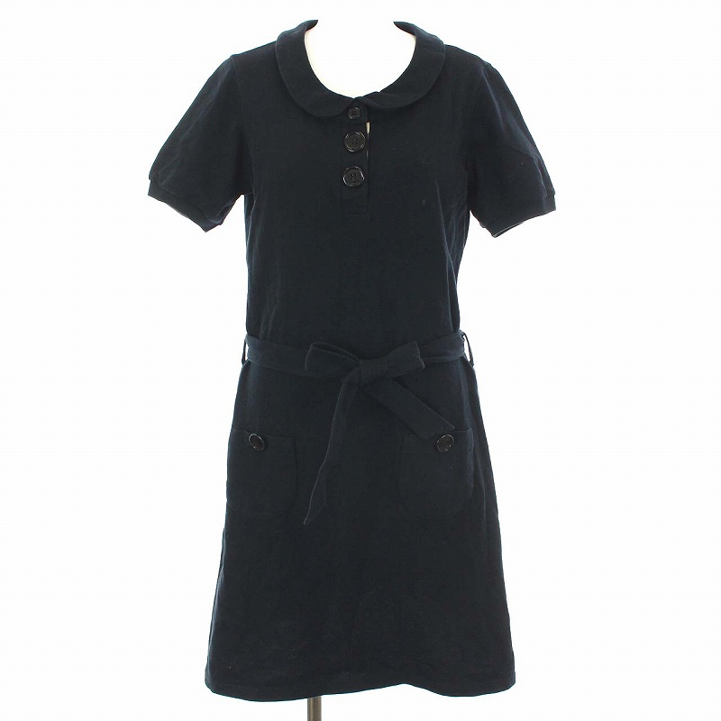 バーバリーロンドン　現行タグ　ノースリーブ　ポロワンピース　12Y 152cm バーバリーロンドン 現行タグ ノースリーブ ポロワンピース 12Y 152cm