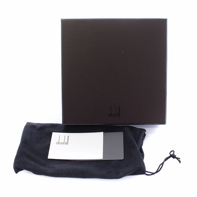 ダンヒル dunhill ダンヒル ベルト レザー 42/107 黒 ブラック