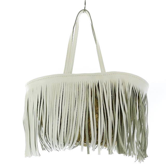 新品 ロルナ イエロー ファー かご バッグ Lorna かごバッグ