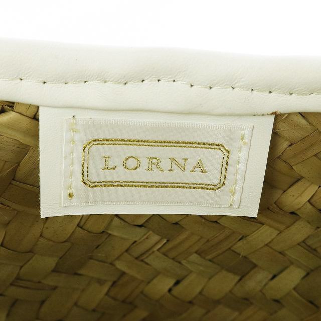 ロルナ Lorna かごバッグ バスケット 籐かご ハンドバッグ フリンジ 白 ホワイト ベージュ Hz22 レディース 081 ベクトルパーク