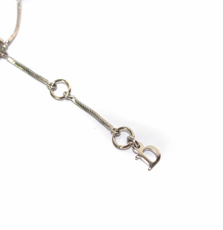 クリスチャンディオール Christian Dior ブレスレット ロゴ チェーン ...