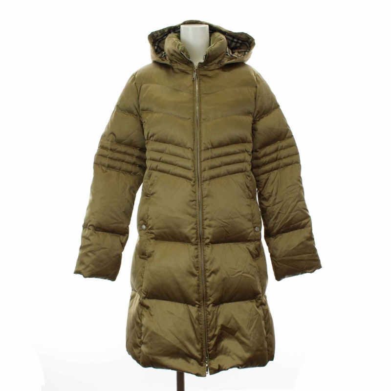 バーバリー ロンドン BURBERRY LONDON ダウンコート ロング ミドル丈 
