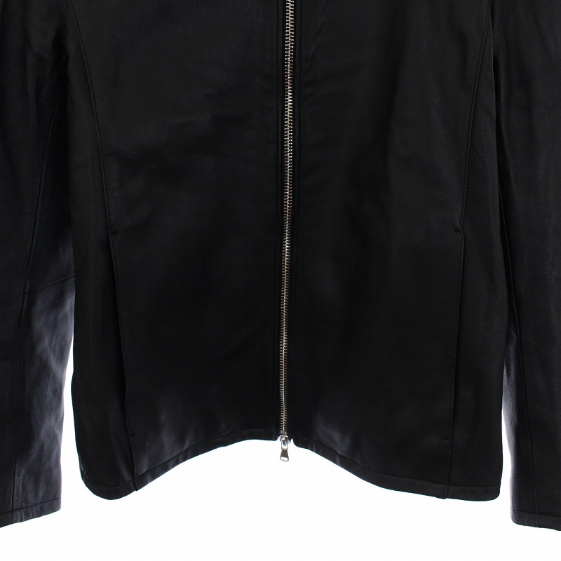 ナノユニバース Nano Universe レザージャケット ライダース ブルゾン ラムレザー ジップアップ M 黒 ブラック Nm メンズ 081 ベクトルパーク ナノユニバース Nano Universe レザージャケット ライダース ブルゾン ラムレザー ジップアップ M 黒 ブラック Nm メンズ 081 ベクトルパーク