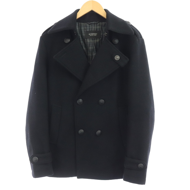 バーバリーブラックレーベル BURBERRY BLACK LABEL ウール トレンチ  