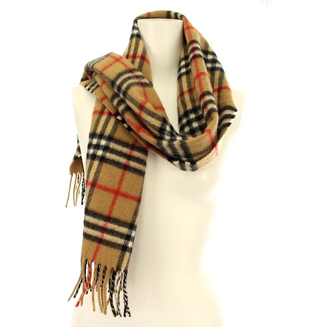 バーバリーズ Burberrys マフラー カシミヤ100％ ノバチェック