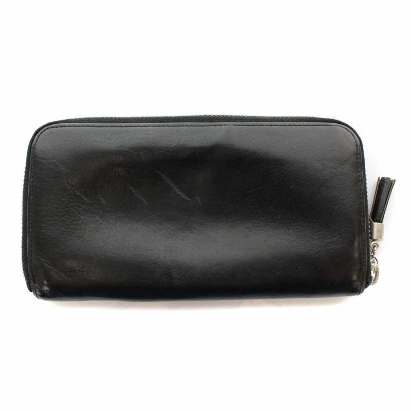 土屋鞄製造所 土屋鞄 長財布 ラウンドファスナー レザー タッセル サイフ ウォレット 黒 ブラック Dk メンズ 081 ベクトルパーク