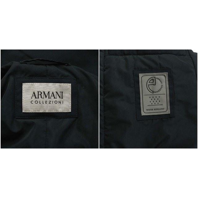 【美品】ARMANI アルマーニコレッツォーニ フェード加工 ジャケットブラック 中古・古着通販】ARMANI COLLEZIONI (アルマーニ コレツィオーニ
