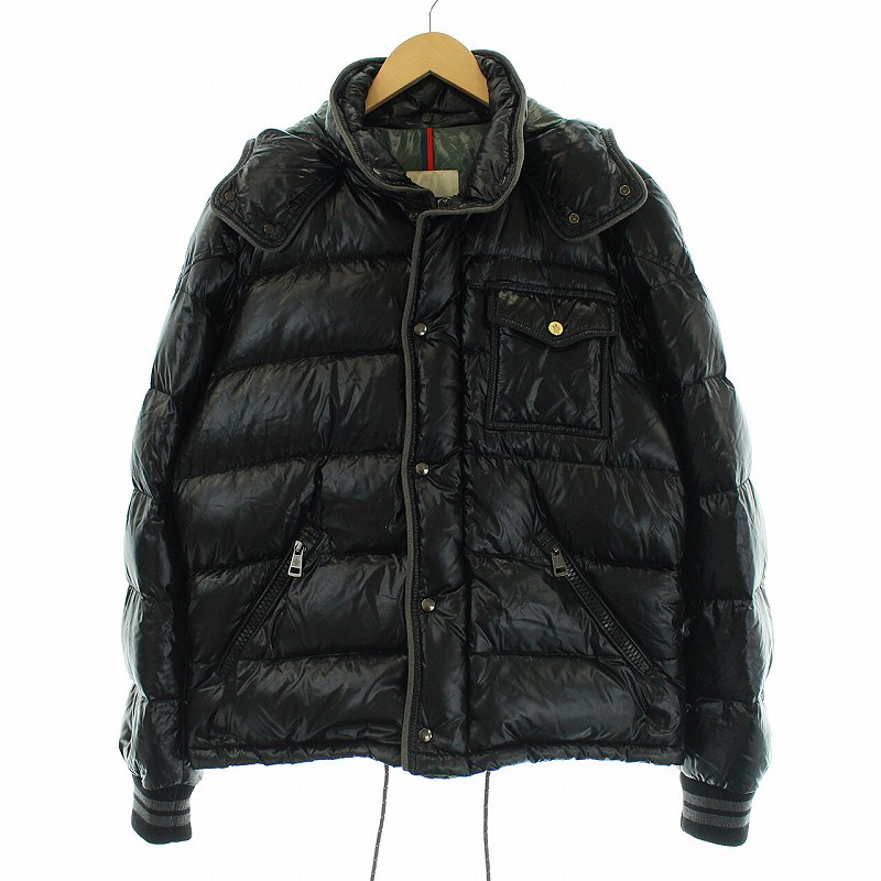 モンクレール MONCLER borrome giubbotto ダウンジャケット ミドル丈 