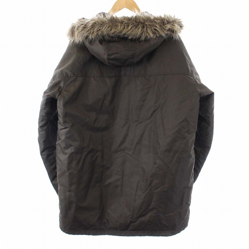 Stussy ブラウン ダウンジャケット 中古・古着通販】stussy (ステューシー) ダウンジャケット