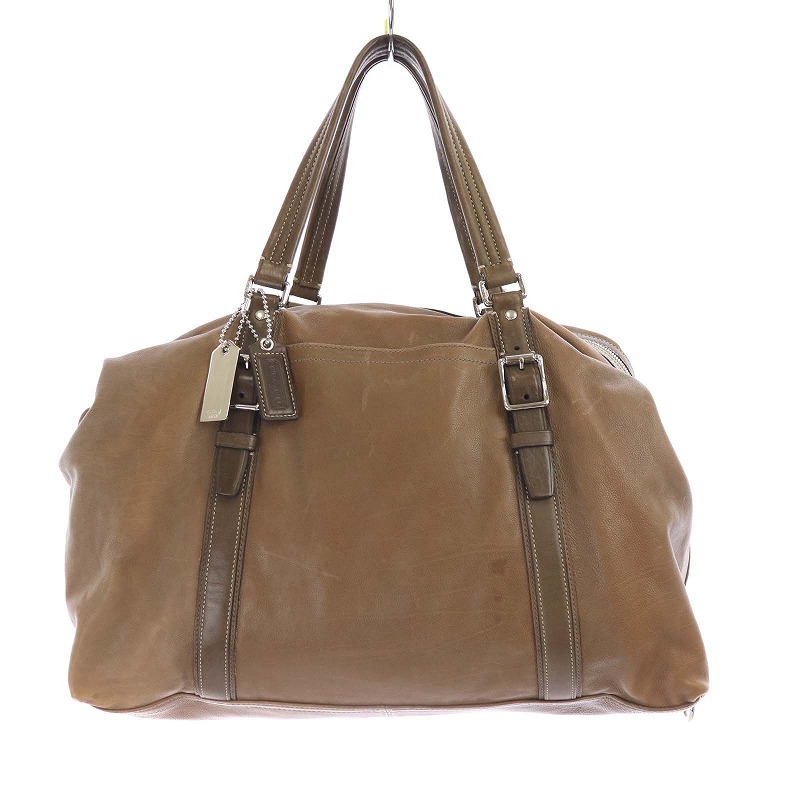 コーチ COACH ハリソン ラージ ジップトップ サッチェル ボストン 