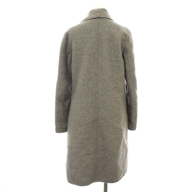 アルマーニ ジーンズ Armani Jeans コート ロングコート チェスターコート ショールカラー 36 S グレー G レディース 081 ベクトルパーク