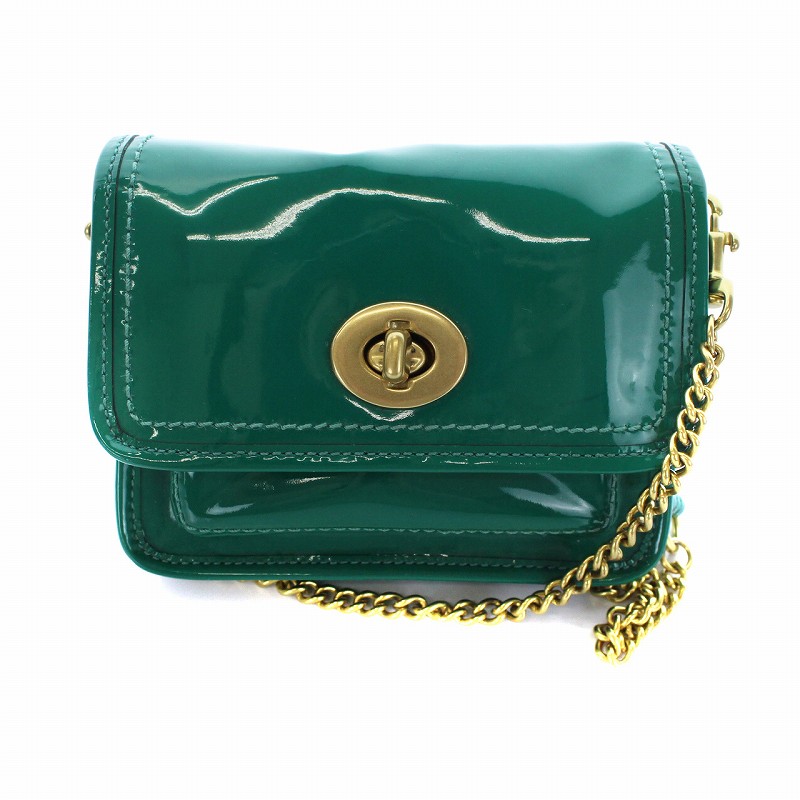 コーチ COACH リーゼミニポシェット ショルダーバッグ ターンロック 