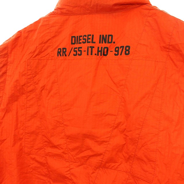 ディーゼル DIESEL ベスト ナイロン ジャケット S オレンジ /☆G