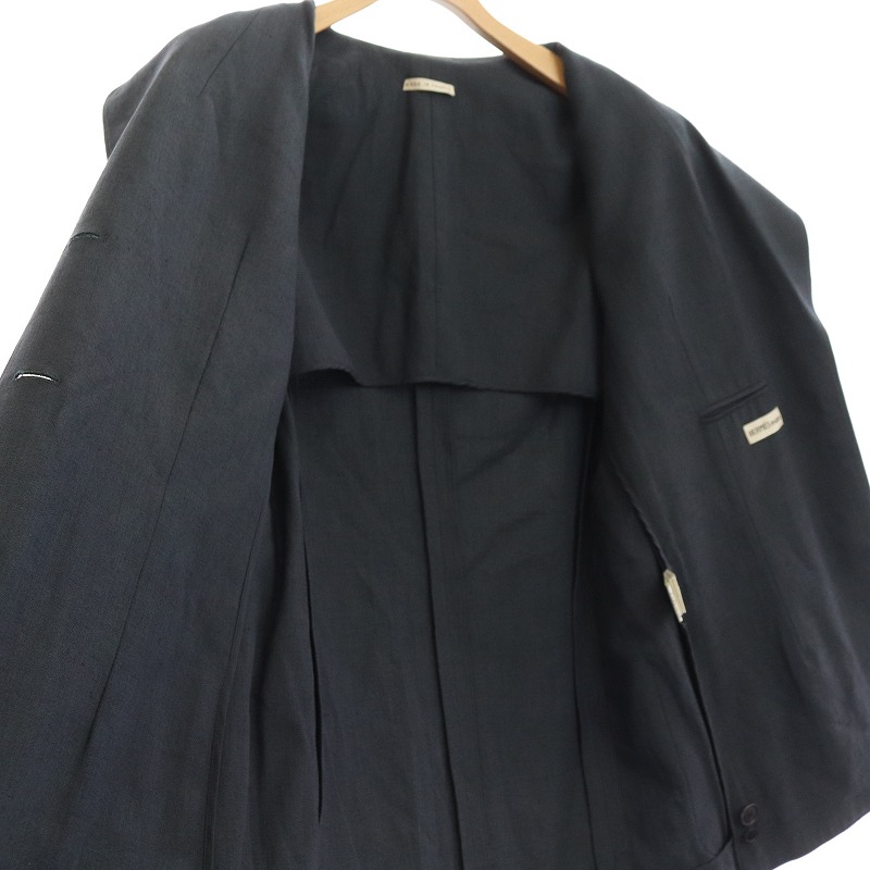 エルメス マルジェラ期 リネンテーラードジャケット エルメス HERMES マルジェラ期 リネンブレンド テーラード