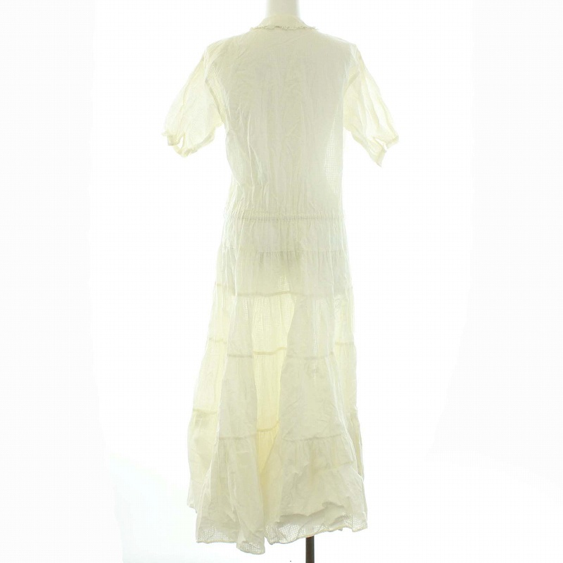 ピンクハウス Pink House ワンピース ロング 五分袖 白 アイボリー Tk レディース 081 ベクトルパーク