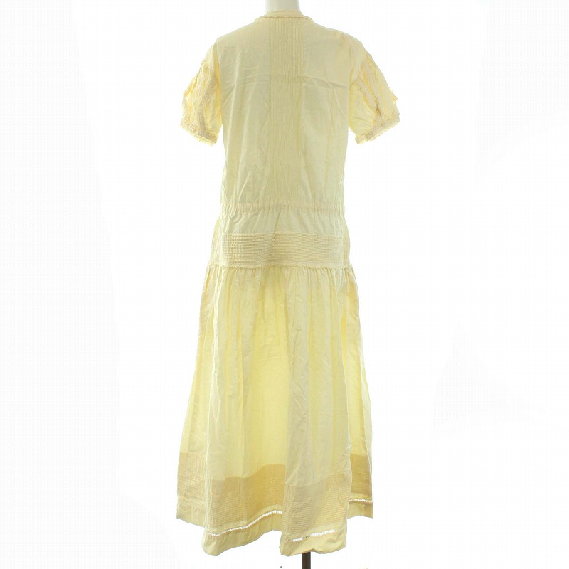 ピンクハウス Pink House ワンピース ロング 半袖 リボン 白 クリーム色 Tk レディース 081 ベクトルパーク