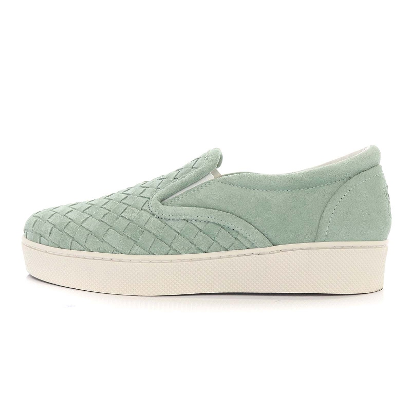 ボッテガヴェネタ BOTTEGA VENETA イントレチャート スリッポン 