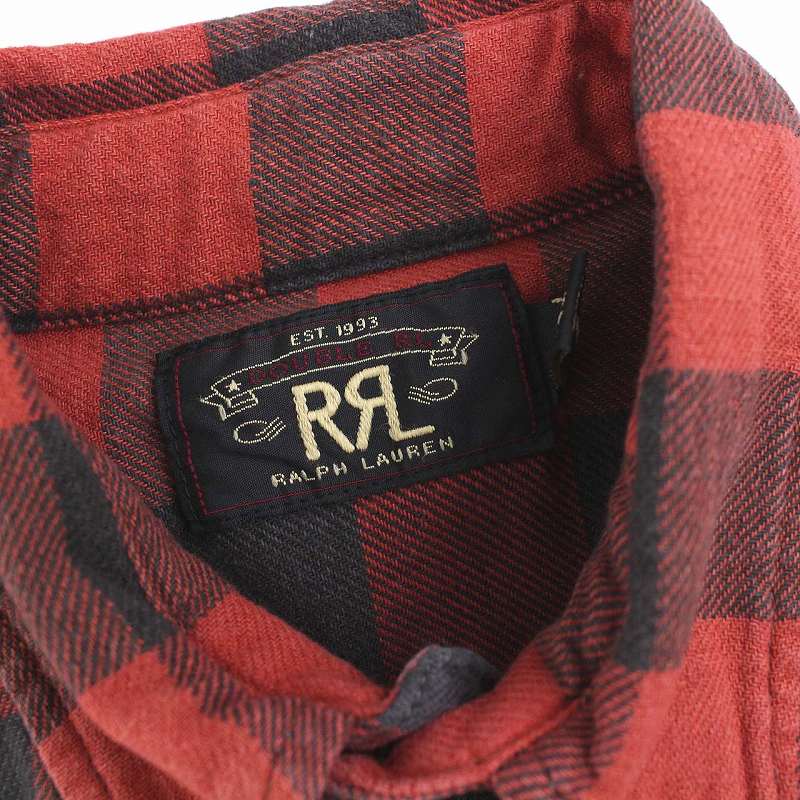 ダブルアールエル RRL ラルフローレン バッファローチェック シャツ ダブルアールエル RRL ラルフローレン バッファローチェック シャツ