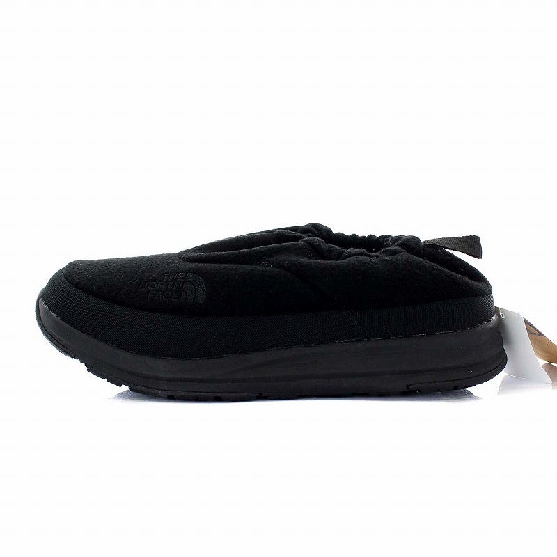 25cm ノースフェイス ウール モックシューズ ブラック 未使用品 ザノースフェイス THE NORTH FACE NSE Traction Lite Moc