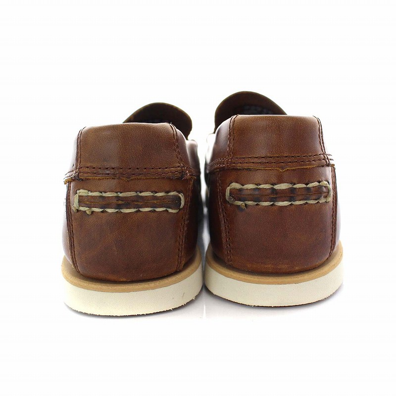 Timberland ブラウン ローファー Timberland ブラウン ローファー・モカシン - メルカリ