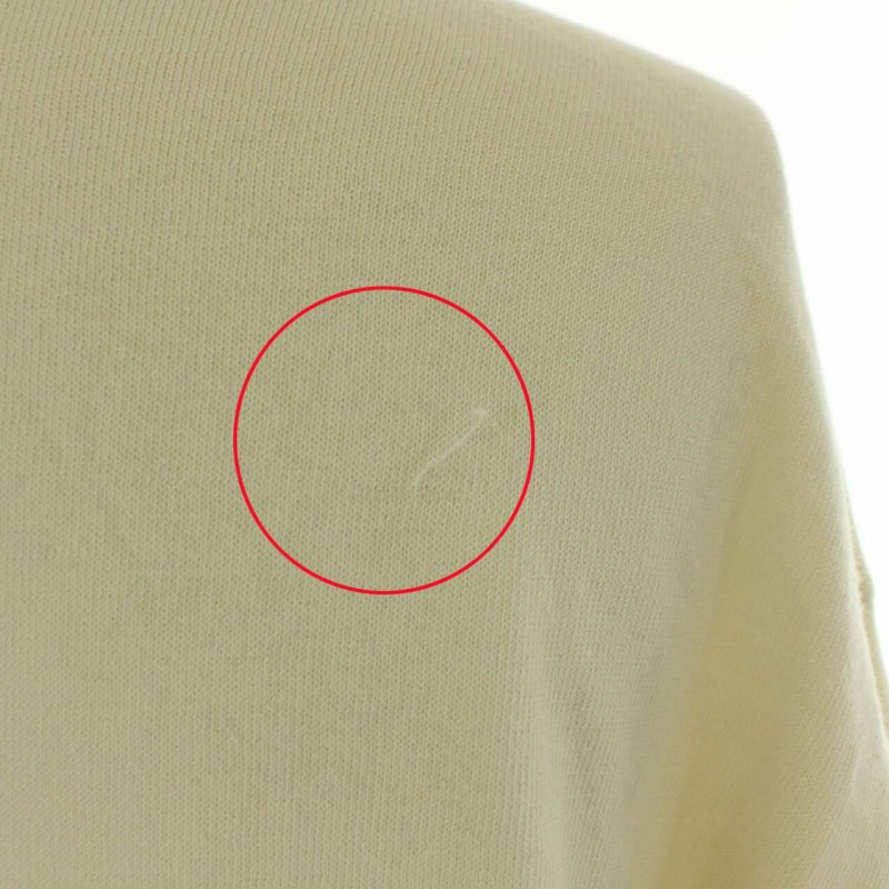 イエナ IENA 20SS filartex Vネックカーディガン ニット 長袖 コットン アイボリー /ST レディース