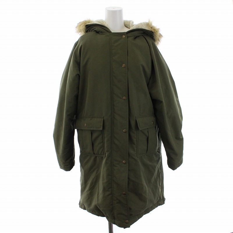 ラルフローレン RALPH LAUREN フードダウンコート モッズコート ミドル 