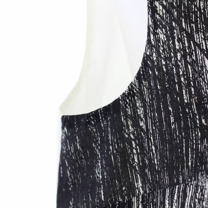 マリメッコ marimekko ノースリーブ ワンピース ひざ丈 総柄 バイ