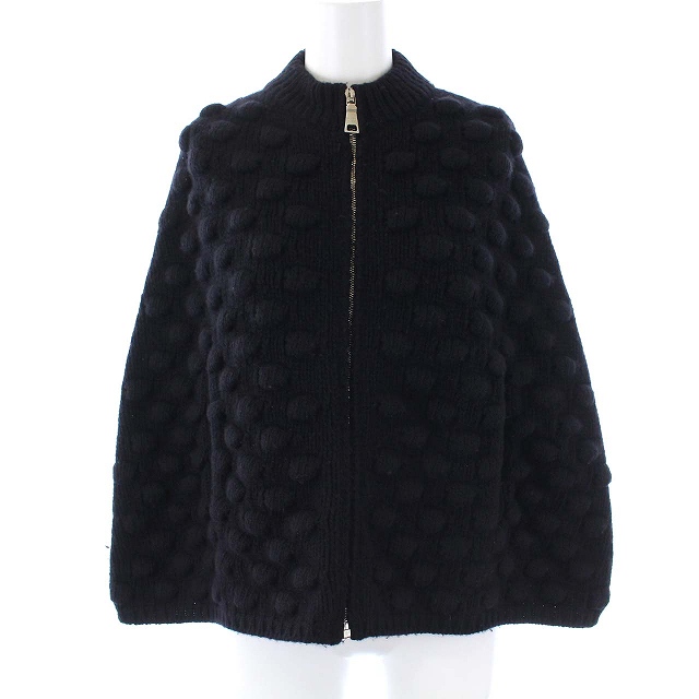 プラダスポーツ PRADA SPORT ニットポンチョ ジップアップ ショート丈  