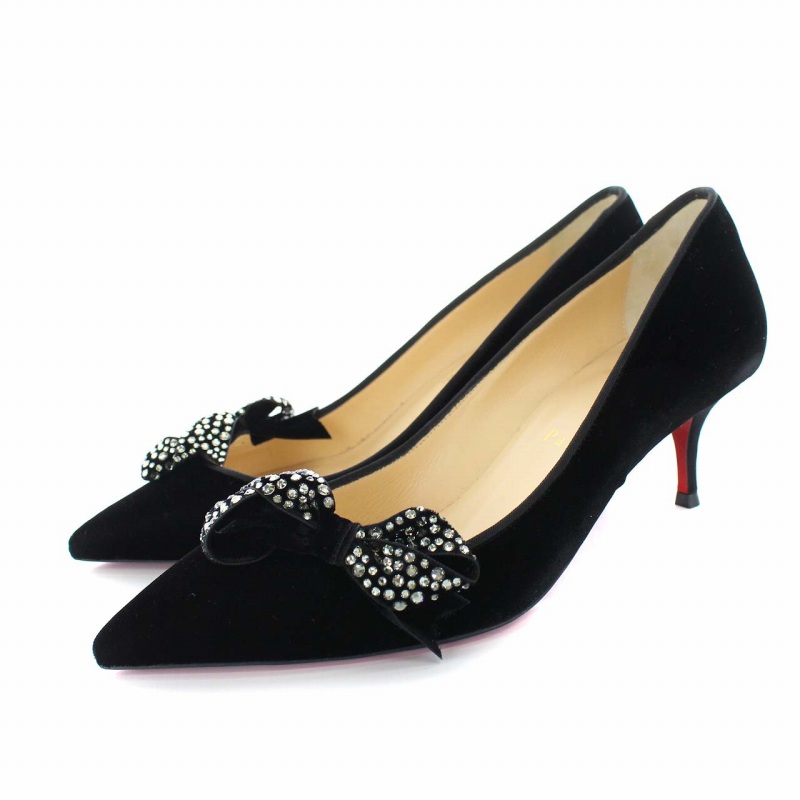 クリスチャンルブタン Christian louboutin パンプス ポインテッドトゥ  