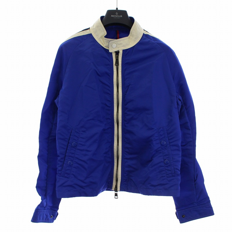 モンクレール MONCLER ナイロンジャケット ライダースジャケット  