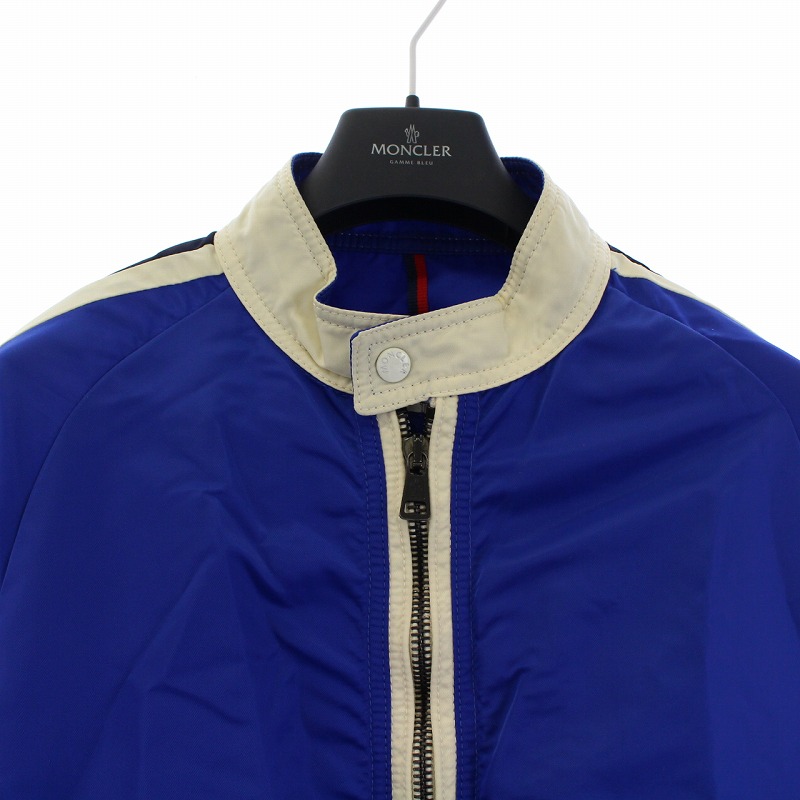 モンクレール MONCLER ナイロンジャケット ライダースジャケット 