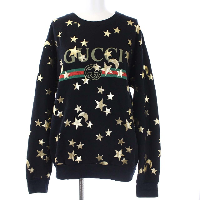 グッチ GUCCI ヴィンテージロゴ ムーン&スター スウェット トレーナー  