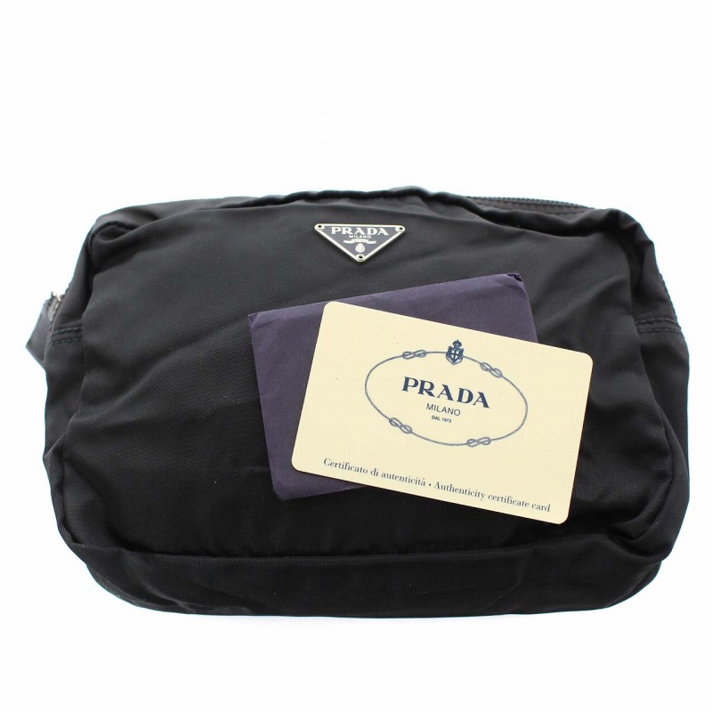 プラダ PRADA ヴェラ VELA ポーチ 化粧ポーチ メイクポーチ