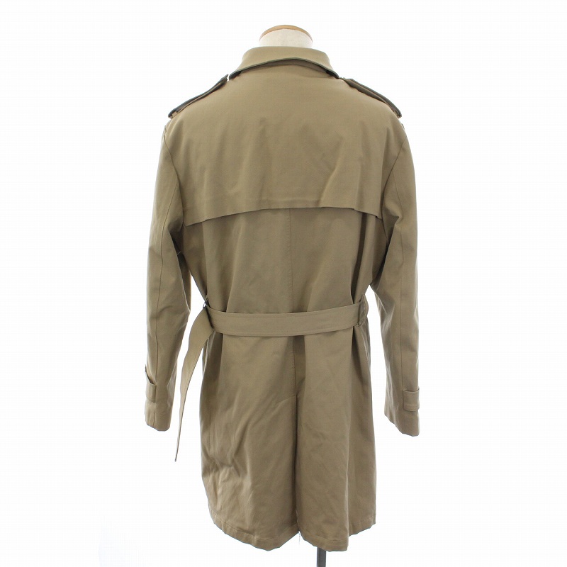 ローレンラルフローレン Lauren Ralph Lauren トレンチコート シングル ベルト ライナー付 42 S ベージュ Nm メンズ 081 ベクトルパーク