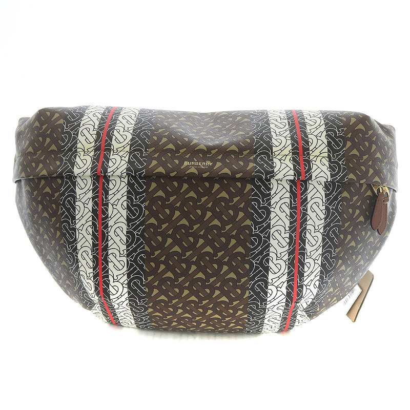 バーバリー BURBERRY 20SS SONNY XL TB MONOGRAM TBロゴ ボディバッグ 