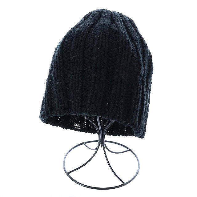 Stussy 黒 ニット帽・ビーニー old stussy ☆人気☆【STUSSY