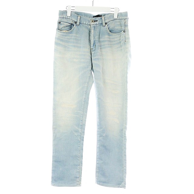 ジュンハシモト Junhashimoto Type 505 Crash デニムパンツ ジーンズ ジーパン 3 M 水色 ライトブルー Hz36 メンズ 081 ベクトルパーク