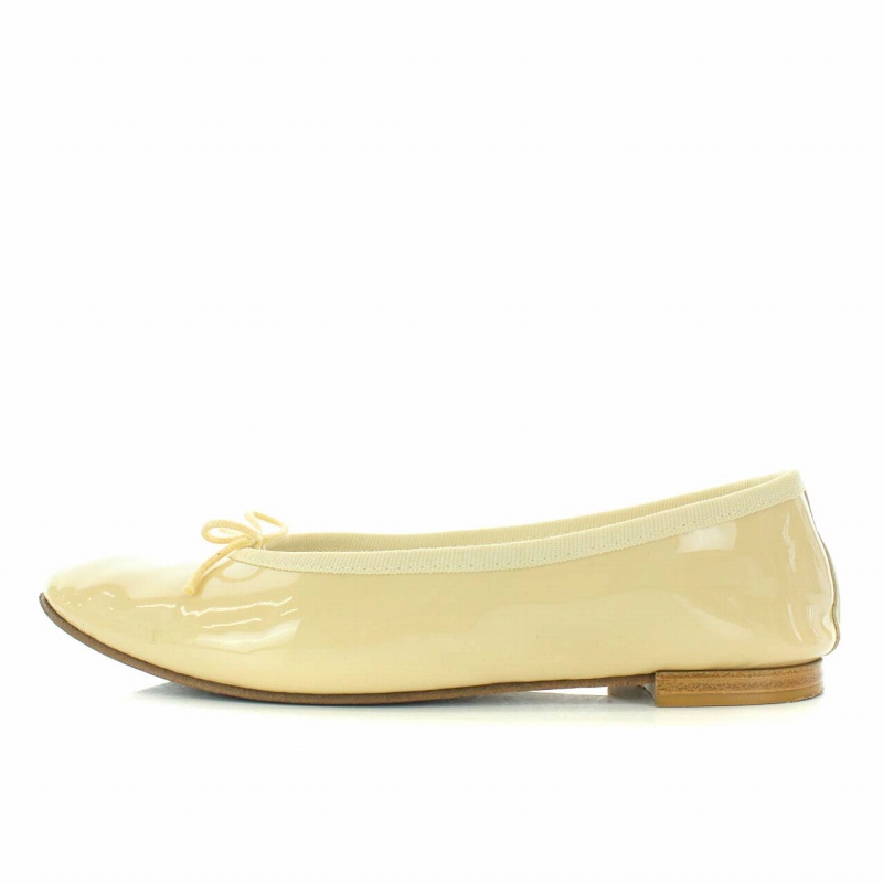 Repetto ベージュ バレエシューズ37.5（23.7cm相当）