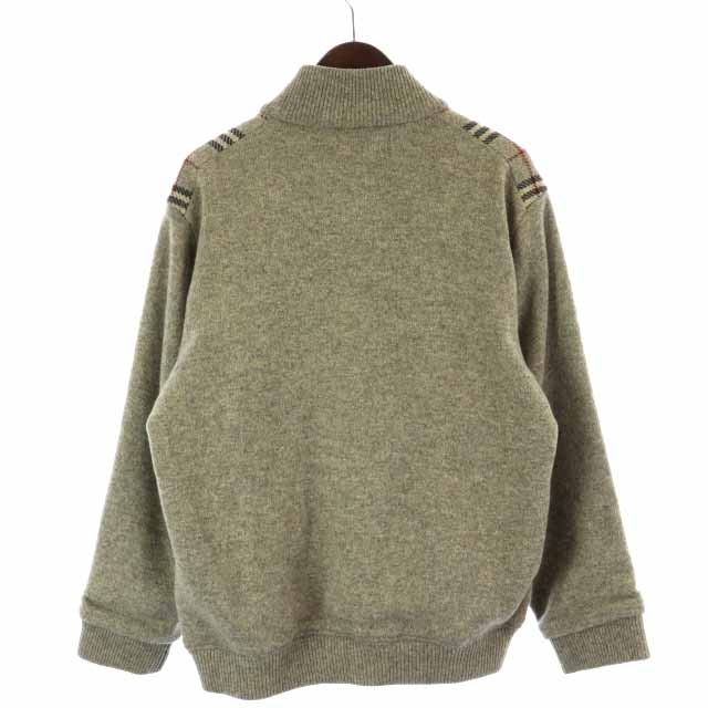 バーバリー ロンドン BURBERRY LONDON ウールニット ブルゾン バーバリー ロンドン BURBERRY LONDON ウールニット ブルゾン
