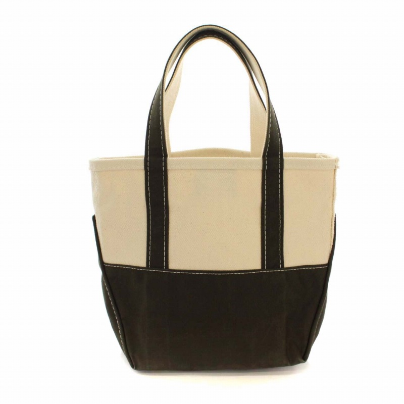 エルエルビーン L L Bean Beams Boat And Tote S トートバッグ ハンドバッグ バイカラー キャンバス 鞄 白 ホワイト カーキ Dk メンズ レディース 081 ベクトルパーク