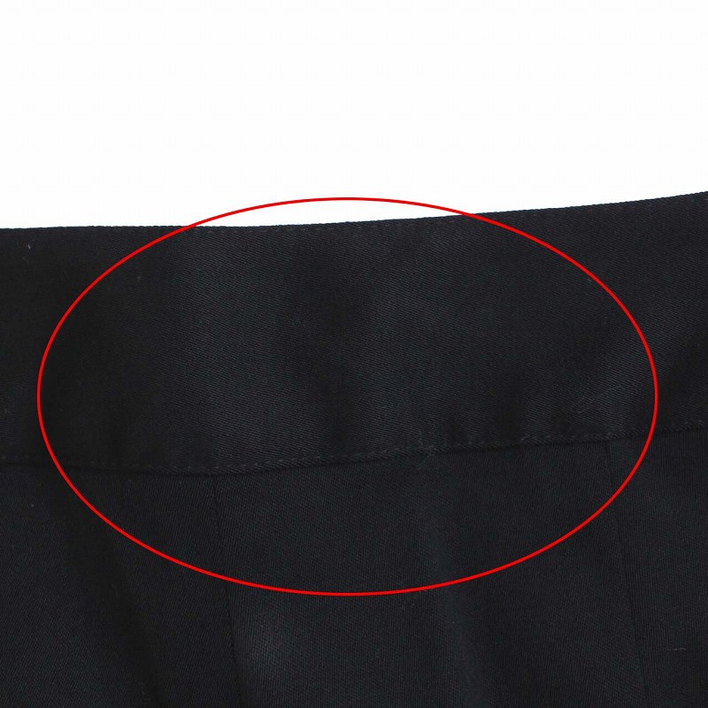 エンポリオアルマーニ EMPORIO ARMANI ワイドパンツ 40 L 黒 ...