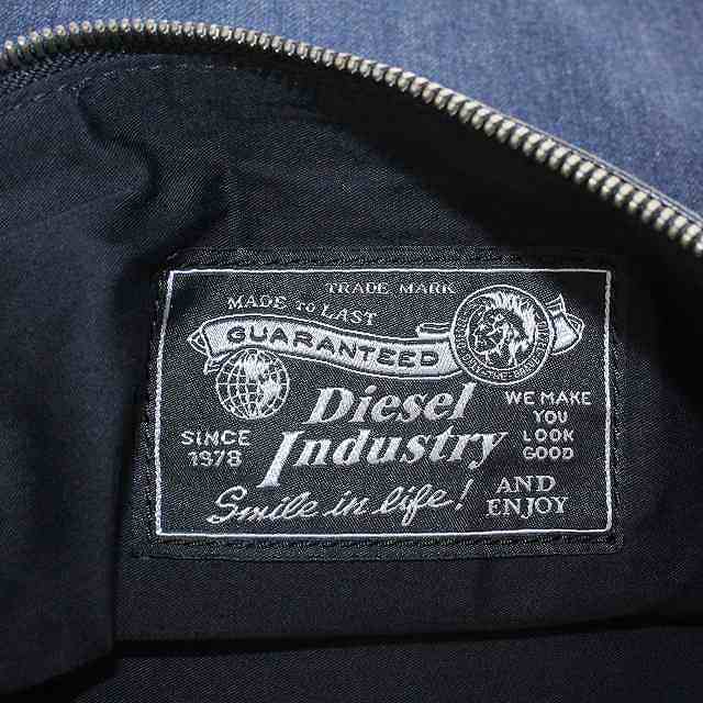 ディーゼル Diesel クラッチバッグ セカンドバッグ デニム レザー 青 ブルー 黒 ブラック Hz7 メンズ レディース 081 ベクトルパーク